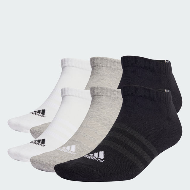 Medium Grey Heather / White / Black