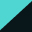 Turquoise/Semi Mint Rush/Black